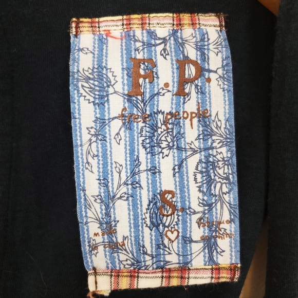 Free People Sleeveless Dress with Crocheted Style Belt - Picture 2 of 5